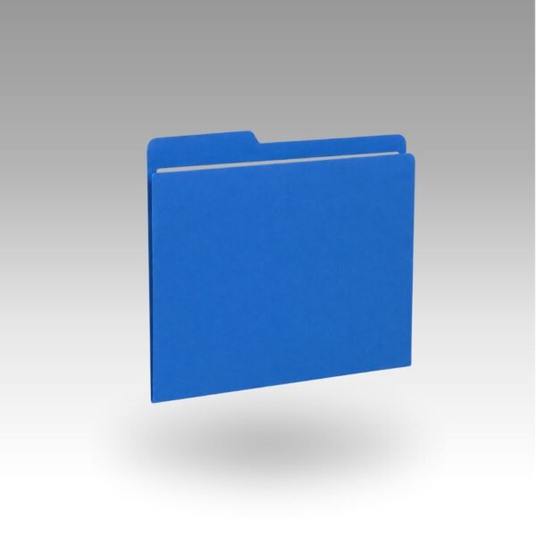 A 4 COLOUR FOLDER blue Premium A4 Colour Document Folder | Vibrant Plastic , Project Report Files