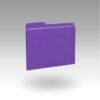 A 4 COLOUR FOLDER purple Premium A4 Colour Document Folder | Vibrant Plastic , Project Report Files