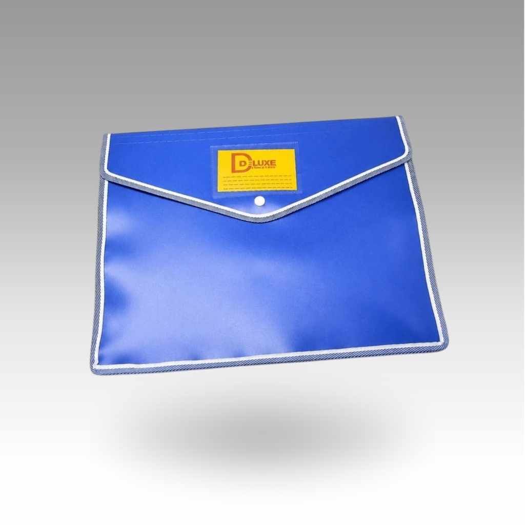 Premium Rexine Button Folder | Durable Office Document Organizer