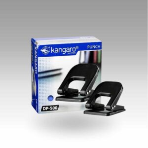 KANGARO PUNCH MACHINE DP 500 Kangaro DP-500 Punch Machine | Durable 2-Hole Paper Punch for Office & School