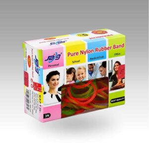 NYLONE RUBBER BAND BOX Nylon Rubber Band Box | Elastic Rubber Band Box | Office Rubber Bands Pack | Strong Rubber Band Box | Stretchable Band Box