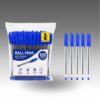One Saturn pen, pack of 100 One Saturn Pen Pack | Ball Pen Pack | Blue Ink Pen Set | Office Pen Pack | Writing Pen Set