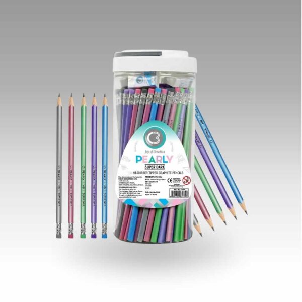Pearly pencils Pearly Pencil | 100 Pencils Pack | Pencil Jar |
