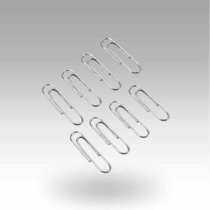 U CLIP SMALL Premium U Clip 26mm Small | Durable Metal Paper Clips for Office Use