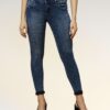 V35WDSKFS17_30 Mid Rise Blue Denim Jeans | College Vibes | Daily Wear | Women