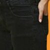 V35WDSKFS22 Women’s Dark Green Low Rise Skinny Fit Jeans | Stretchable Slim Fit Denim Pants for Everyday Wear