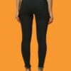 V35WDSKFS22_34 Women’s Dark Green Low Rise Skinny Fit Jeans | Stretchable Slim Fit Denim Pants for Everyday Wear