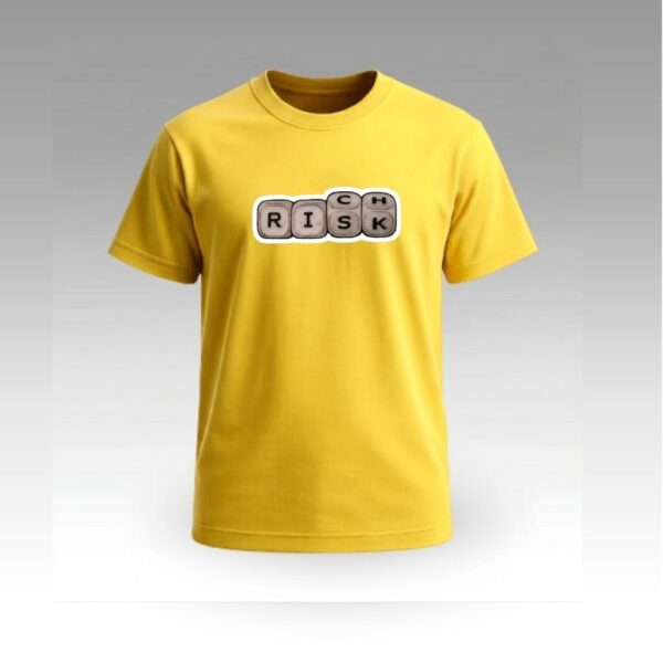 V9UTOC03_Yellow Yellow Round Neck | Cotton T-Shirt | Office & Corporates | Daily Wear | Unisex |