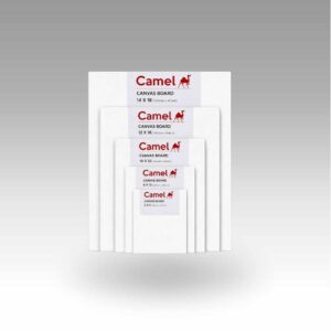Camel canvas | Set of 5 | Assorted Sizes | Painting Canvas Bundle |