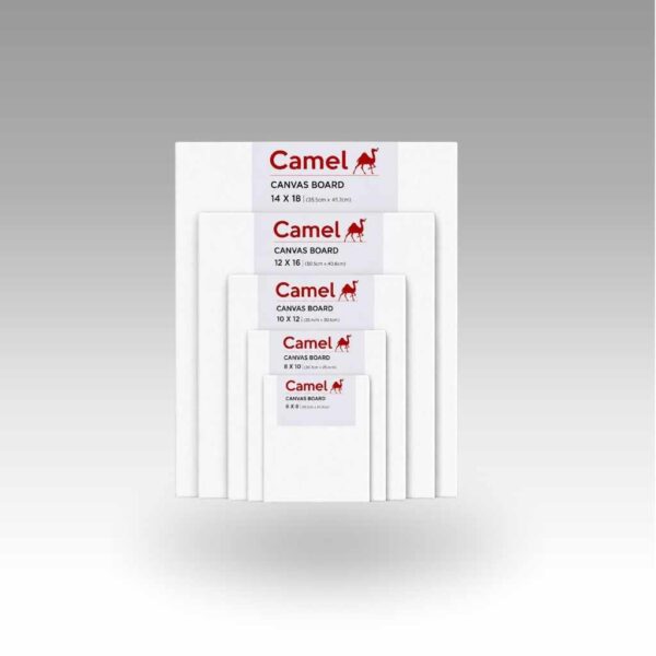 canvas boards Camel canvas | Set of 5 | Assorted Sizes | Painting Canvas Bundle |