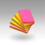 Pastel Post-it Pad 3x3 Inch | Multicolor Neon Sheets