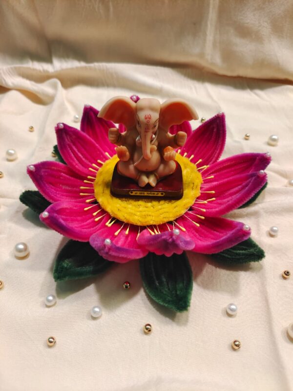 WhatsApp Image 2026-08-14 at 5.59.56 PM (1) Pink Lotus Floral Decoration | Ganpati Decoration | Premium Quality | Festive Decor | Perfect for All Occasions | Perfect for Ganesh Chaturthi