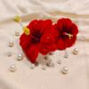 WhatsApp Image 2026-08-14 at 6.00.03 PM Red Hibiscus Flower Pack of 5 | Festive Floral Accent | Ganpati Decor | Premium Home Styling