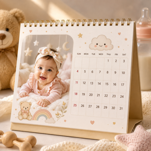 c2 Photo Calendar | Customized Product | Premium Quality | Personalized Gift | Perfect for All Occasions