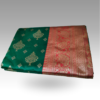 SSRB76780065_S9_Green (2) Gangajal Green Saree | SaruSilk | Verdant Pallu Elegance with a Rich Traditional Finish | Women