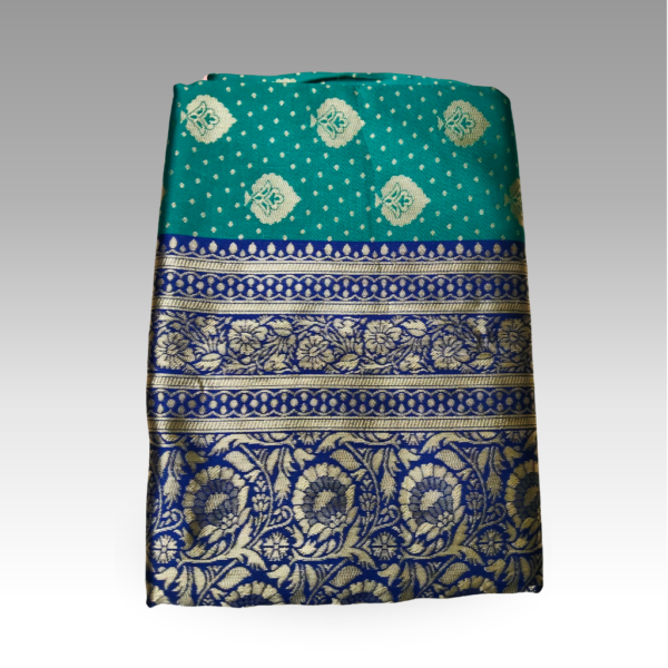Jeevansathi Silk Blue Saree | SaruSilk | Royal Blue Radiance with Classic Silk Sophistication | Women
